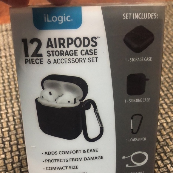 AirPods storage case 12 piece storage case & accessories set. - Picture 2 of 9